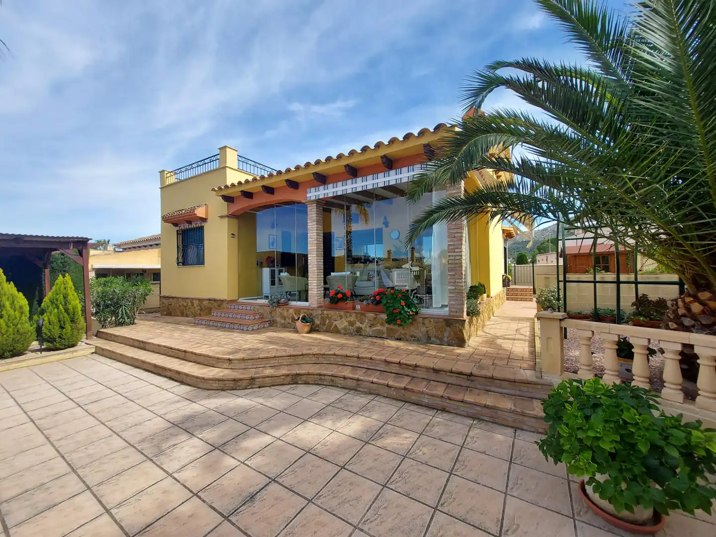 Vista exterior de Casa o xalet en venda en Calasparra amb Aire condicionat i Moblat