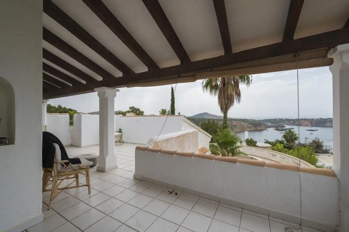 Terrassa de Casa o xalet en venda en Sant Josep de sa Talaia amb Calefacció, Jardí privat i Terrassa