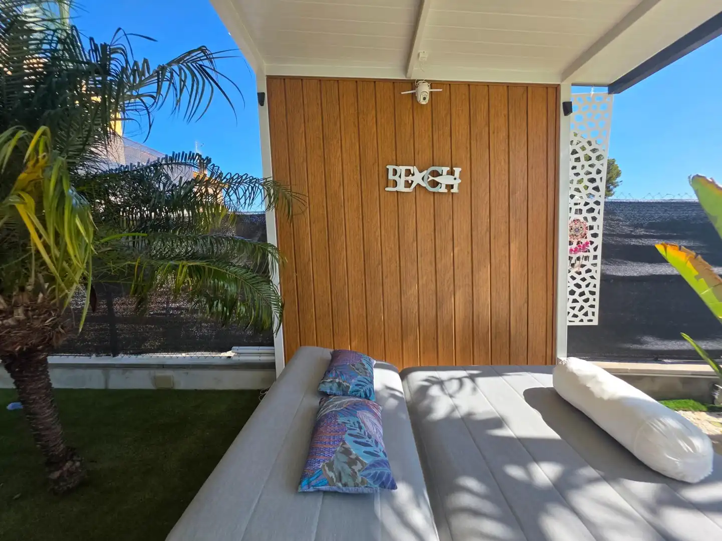 Terraza de Casa o chalet en venta en Cubelles con Aire acondicionado, Calefacción y Jardín privado