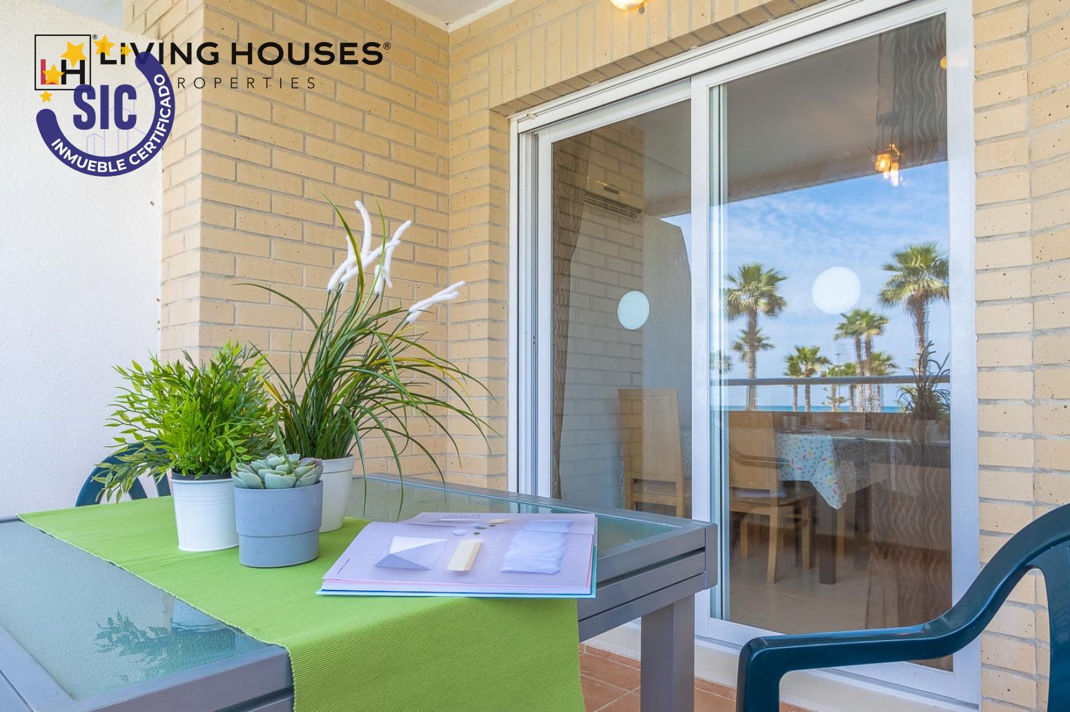 Terraza de Piso en venta en Oropesa del Mar / Orpesa con Aire acondicionado, Calefacción y Jardín privado