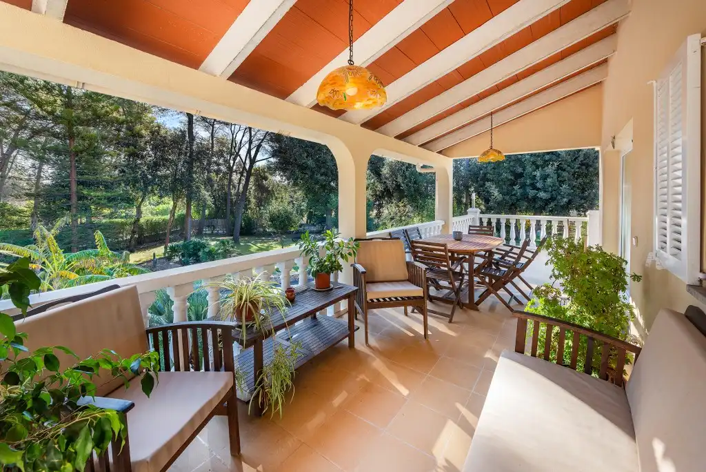 Terraza de Casa o chalet en venta en Castelldefels con Aire acondicionado, Calefacción y Jardín privado