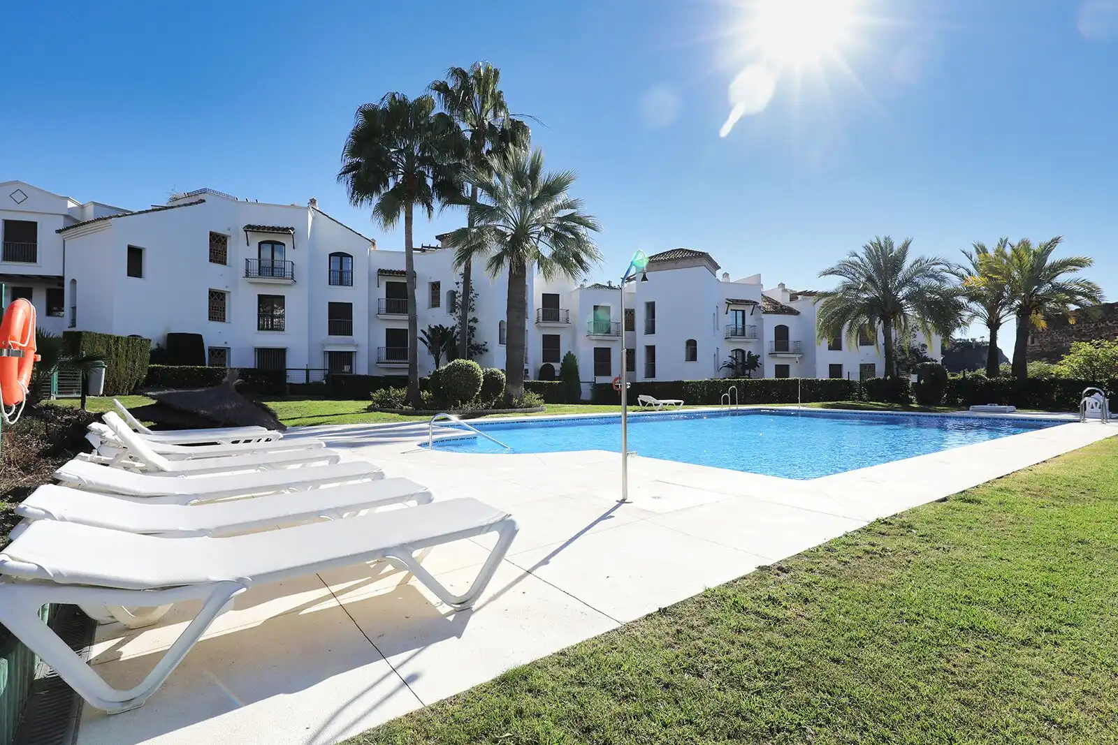 Apartament amb piscina en venda a Marbella Centro
