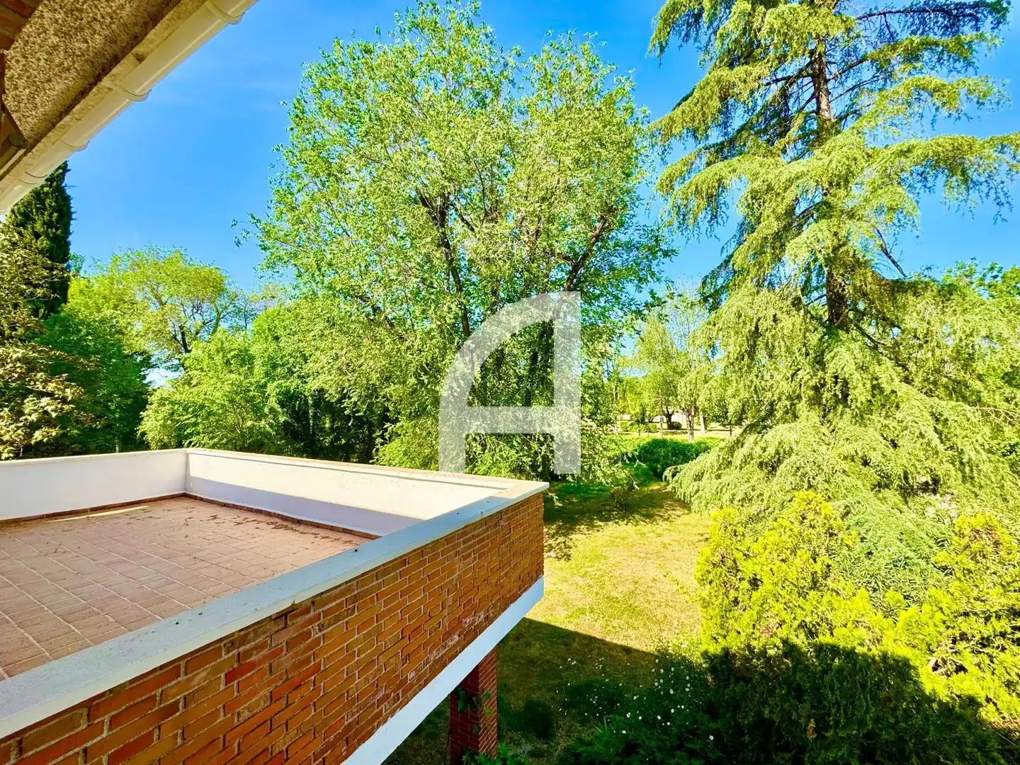 Jardín de Casa o chalet en venta en Villanueva de la Cañada con Aire acondicionado, Calefacción y Jardín privado