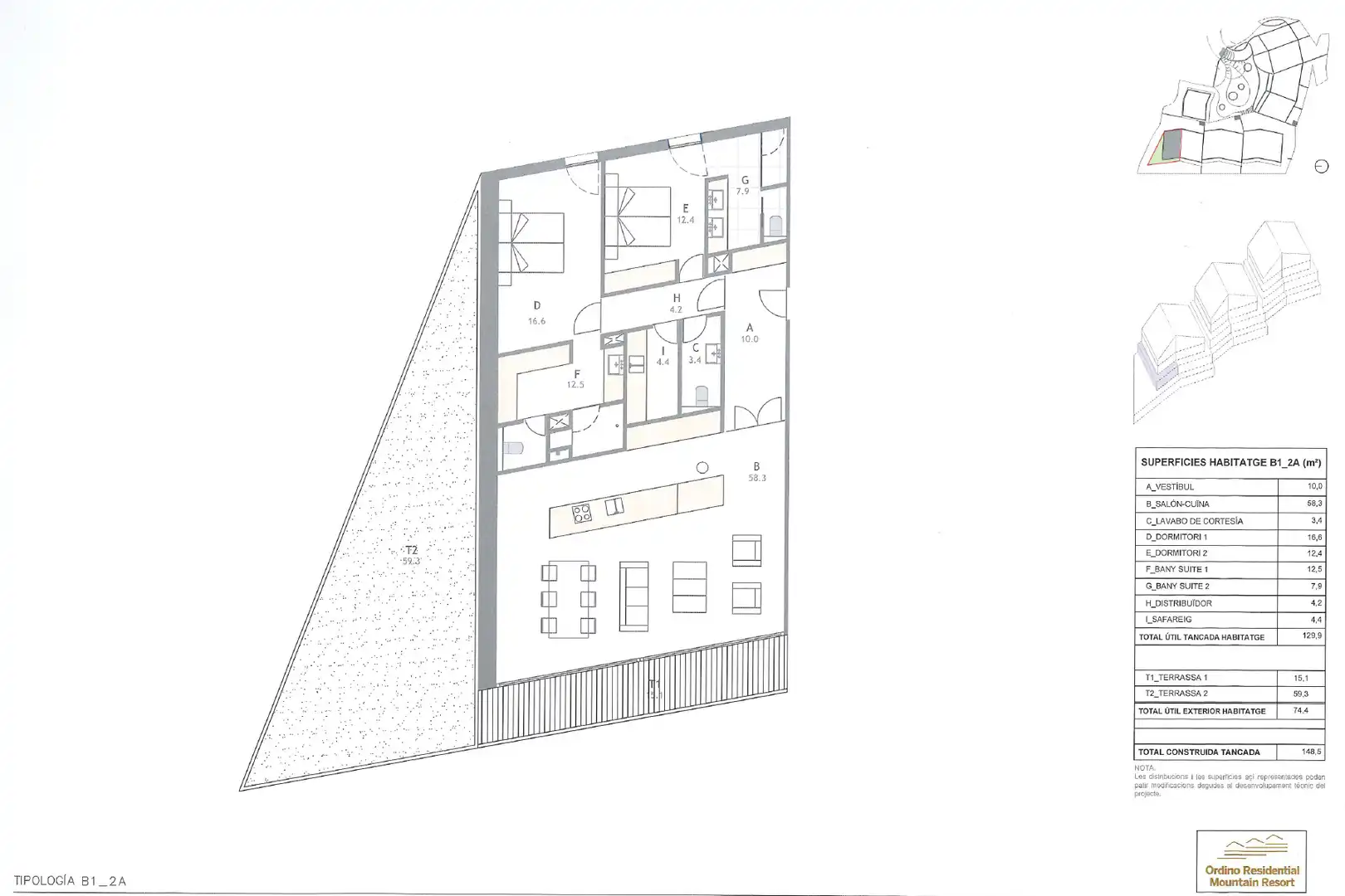 Flat with pool for sale in Coll d'Ordino, imagen 42