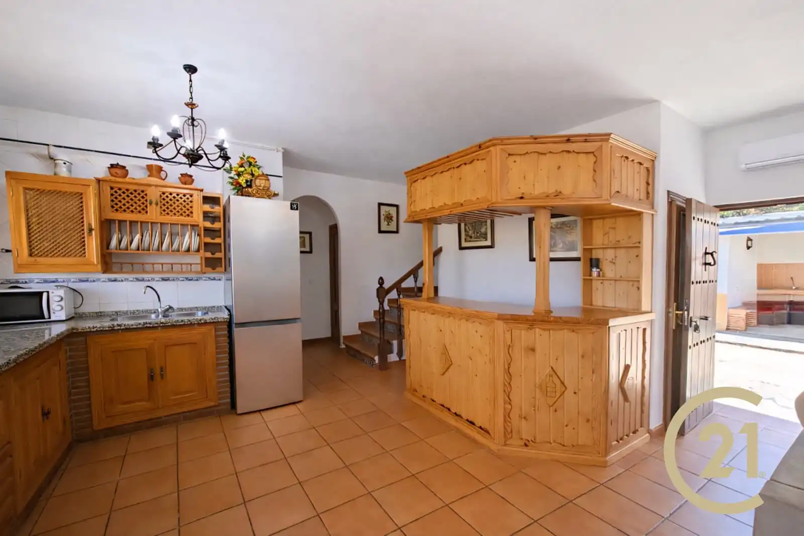Kitchen of Houses for sale in Ronda  with Air Conditioner, Heating and Private garden