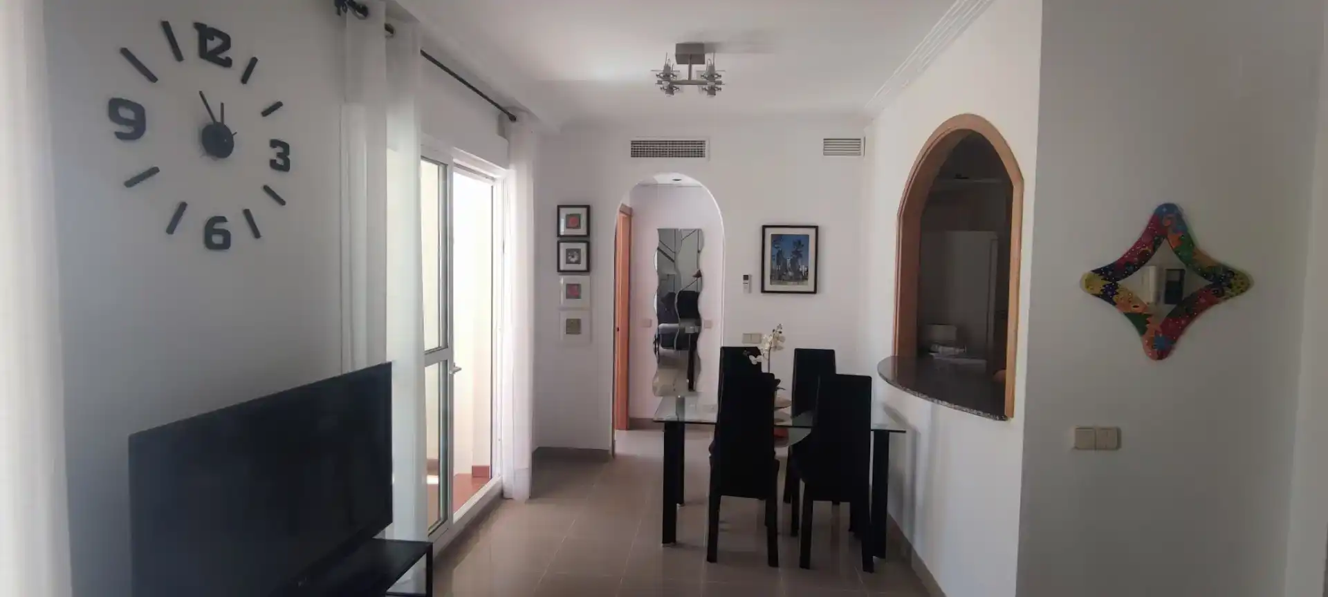 Menjador de Apartament en venda en Manilva amb Balcó