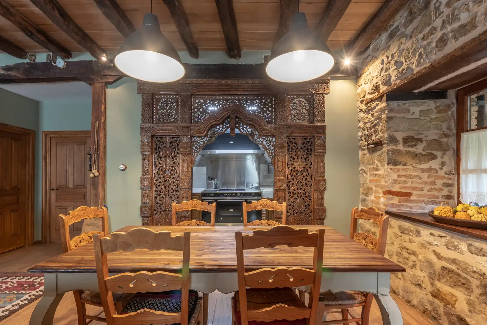 Comedor de Casa o chalet en venta en Galdames con Parquet, Trastero y Piscina