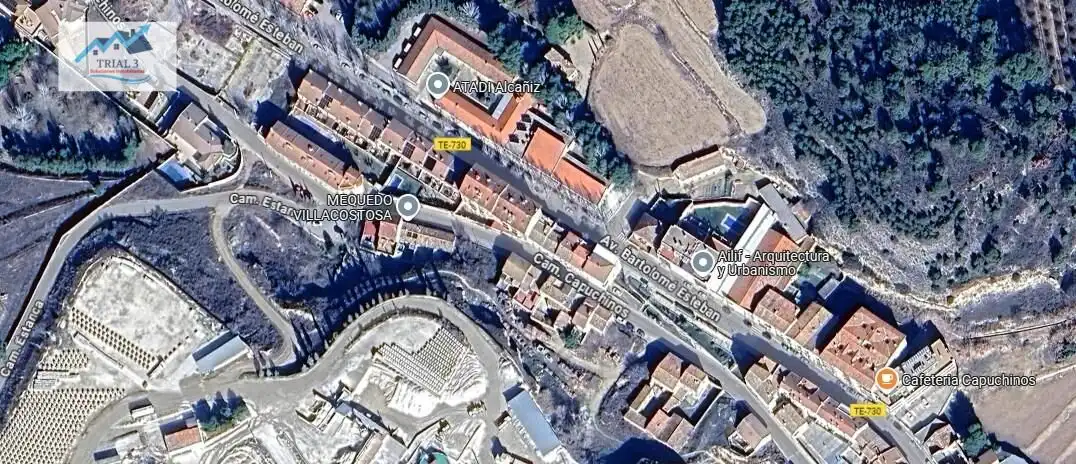 Vista exterior de Piso en venta en Alcañiz