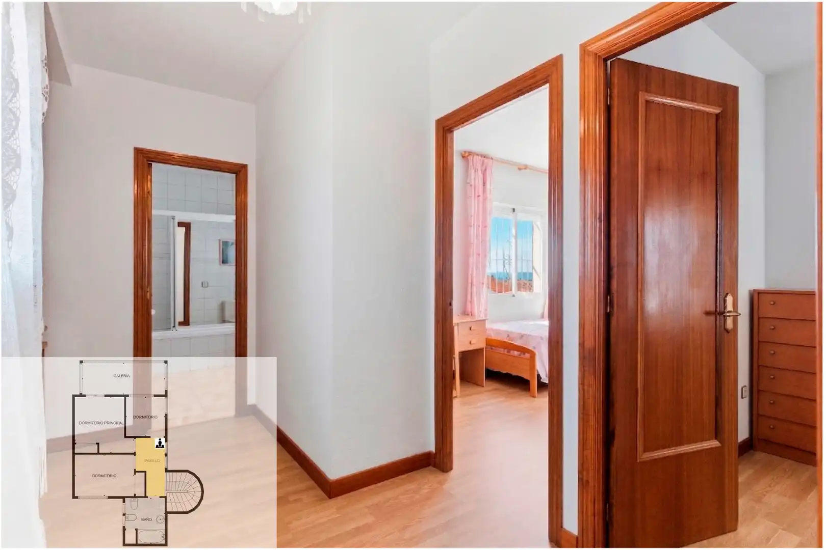 Bedroom of Houses for sale in Villanueva de Perales  with Heating, Private garden and Terrace