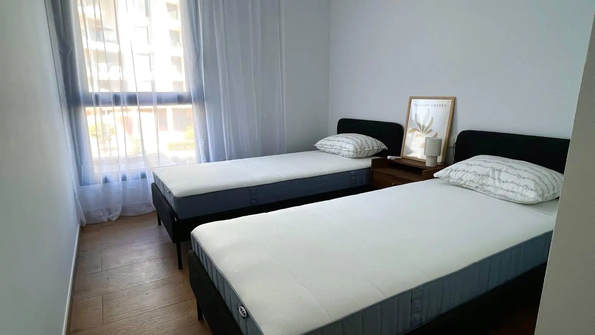 Habitación de Apartamento de alquiler en Villajoyosa / La Vila Joiosa con Aire acondicionado, Terraza y Amueblado