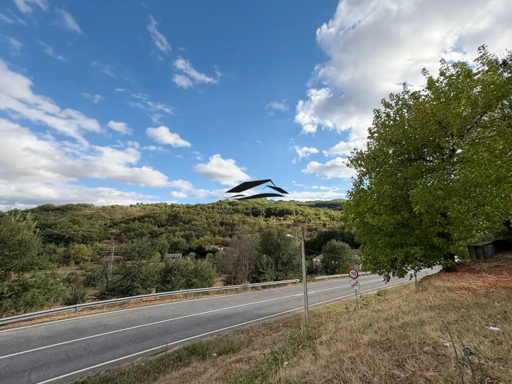 Vista exterior de Casa o chalet en venta en Santibáñez de la Sierra con Aire acondicionado, Calefacción y Terraza