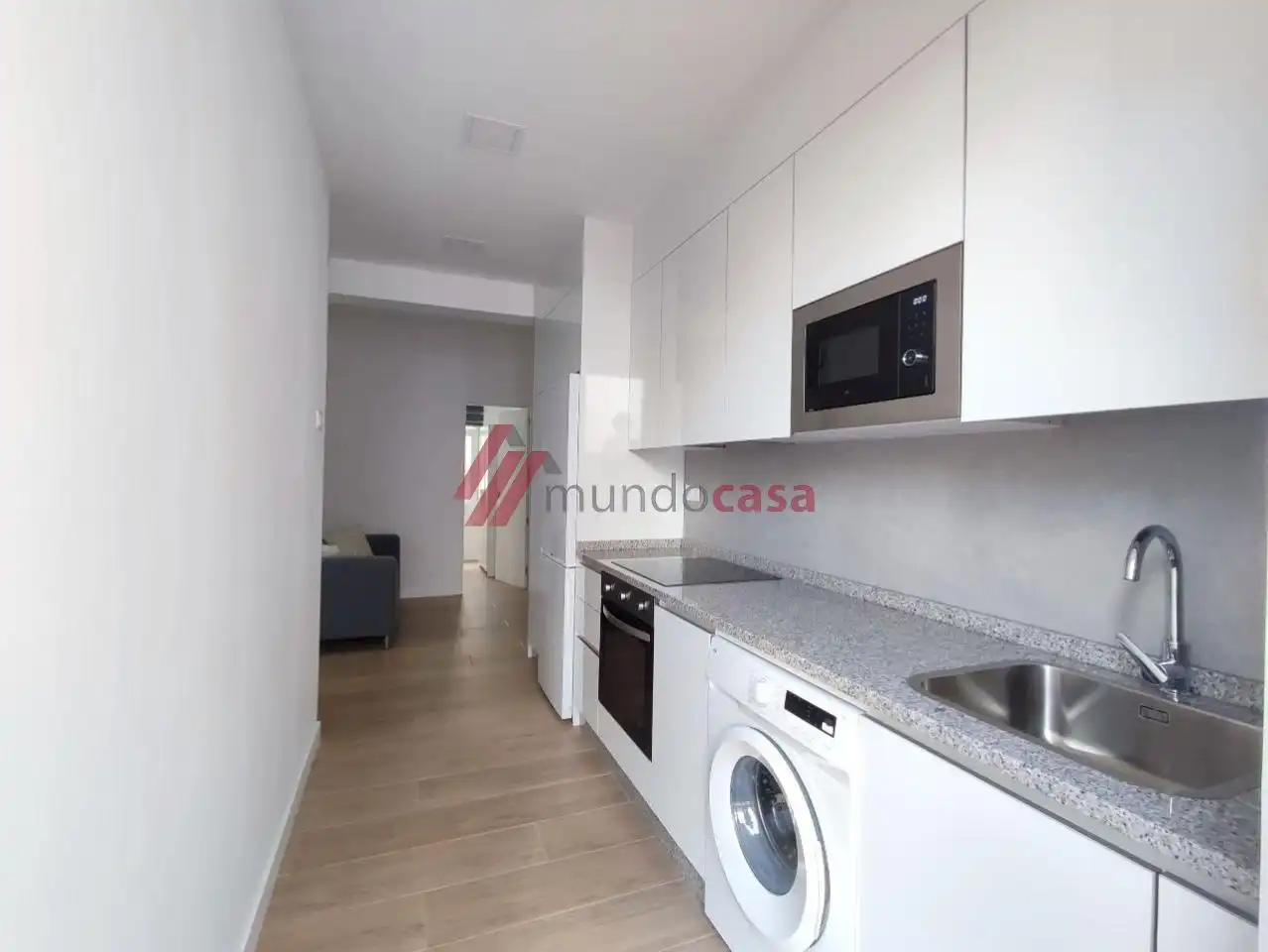 Küche von Wohnung zur Miete in Ferrol mit Heizung, Terrasse und Möbliert