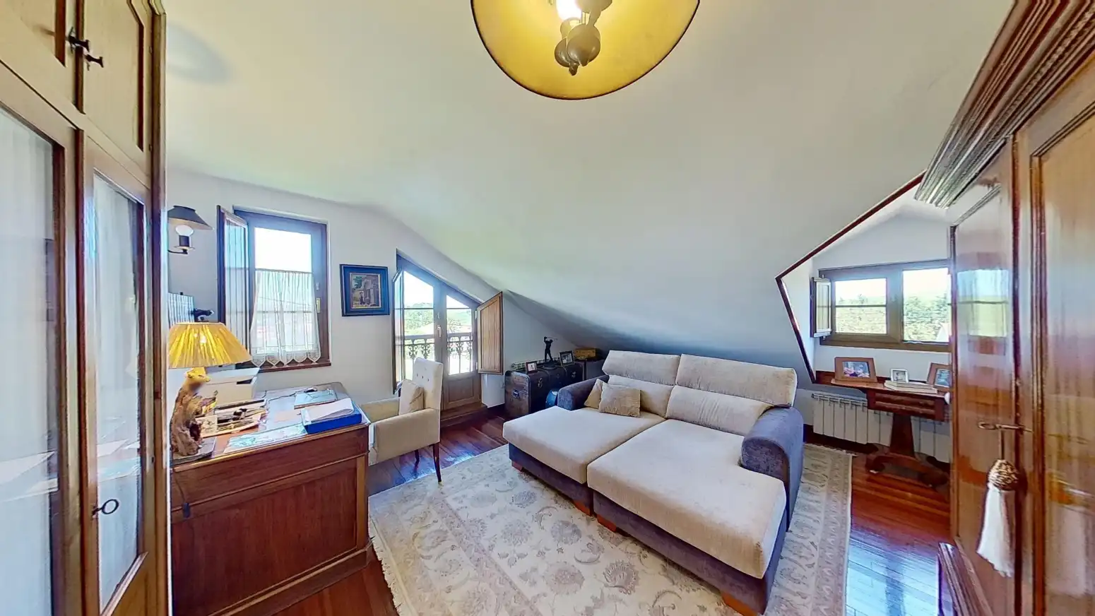 Sala de estar de Casa o chalet en venta en Alfoz de Lloredo con Calefacción, Terraza y Balcón