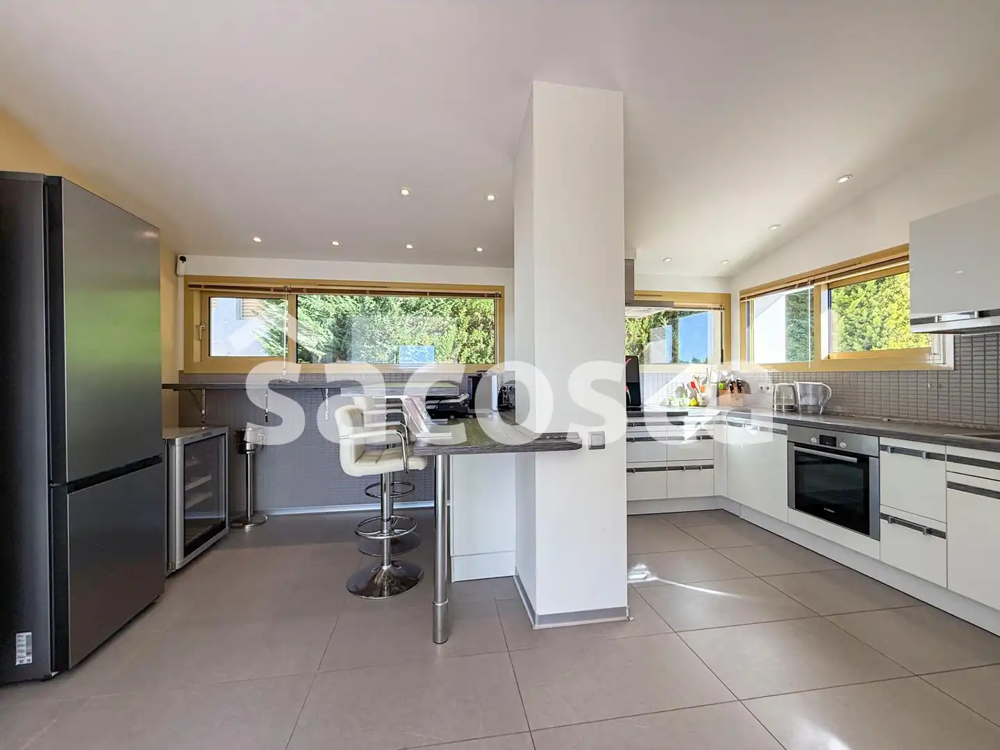 Cocina de Casa o chalet en venta en Blanes con Terraza, Piscina y Amueblado