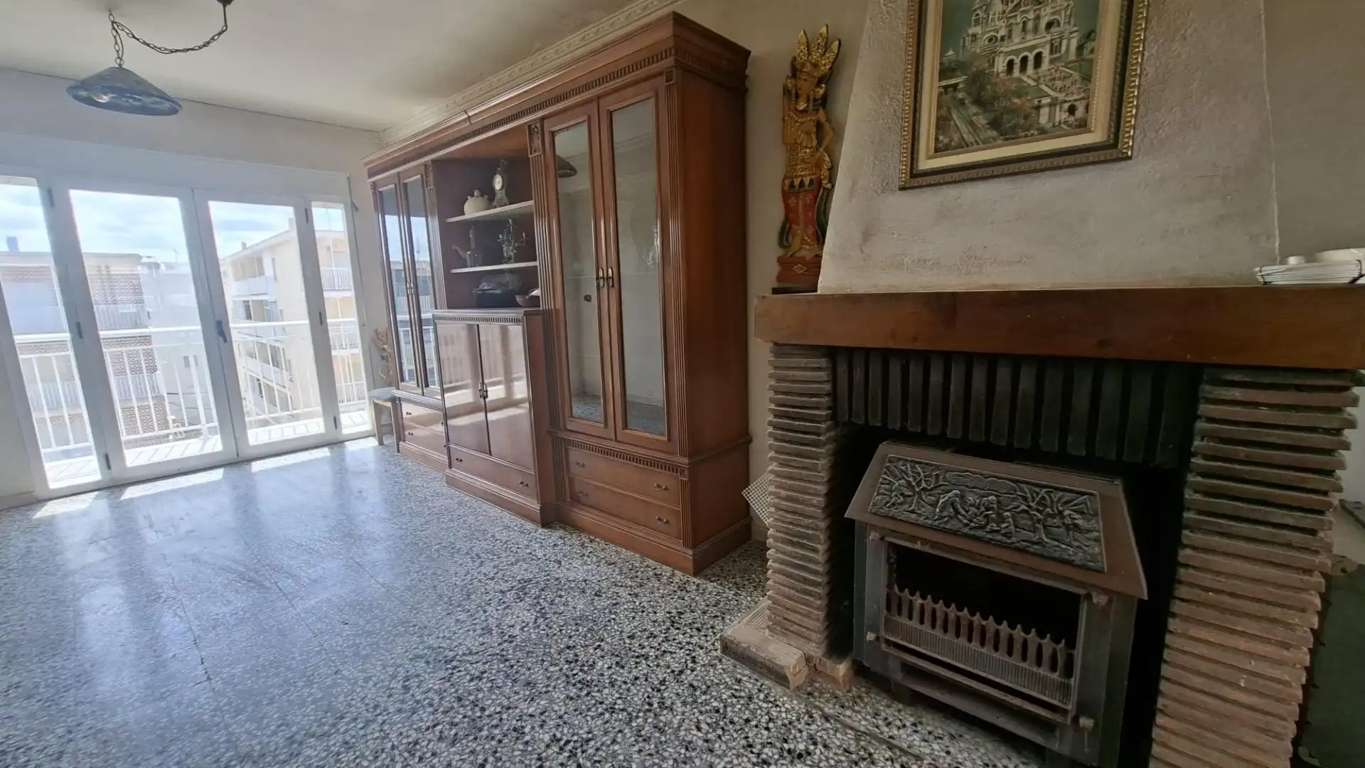 Sala de estar de Apartamento en venta en Bellreguard con Terraza