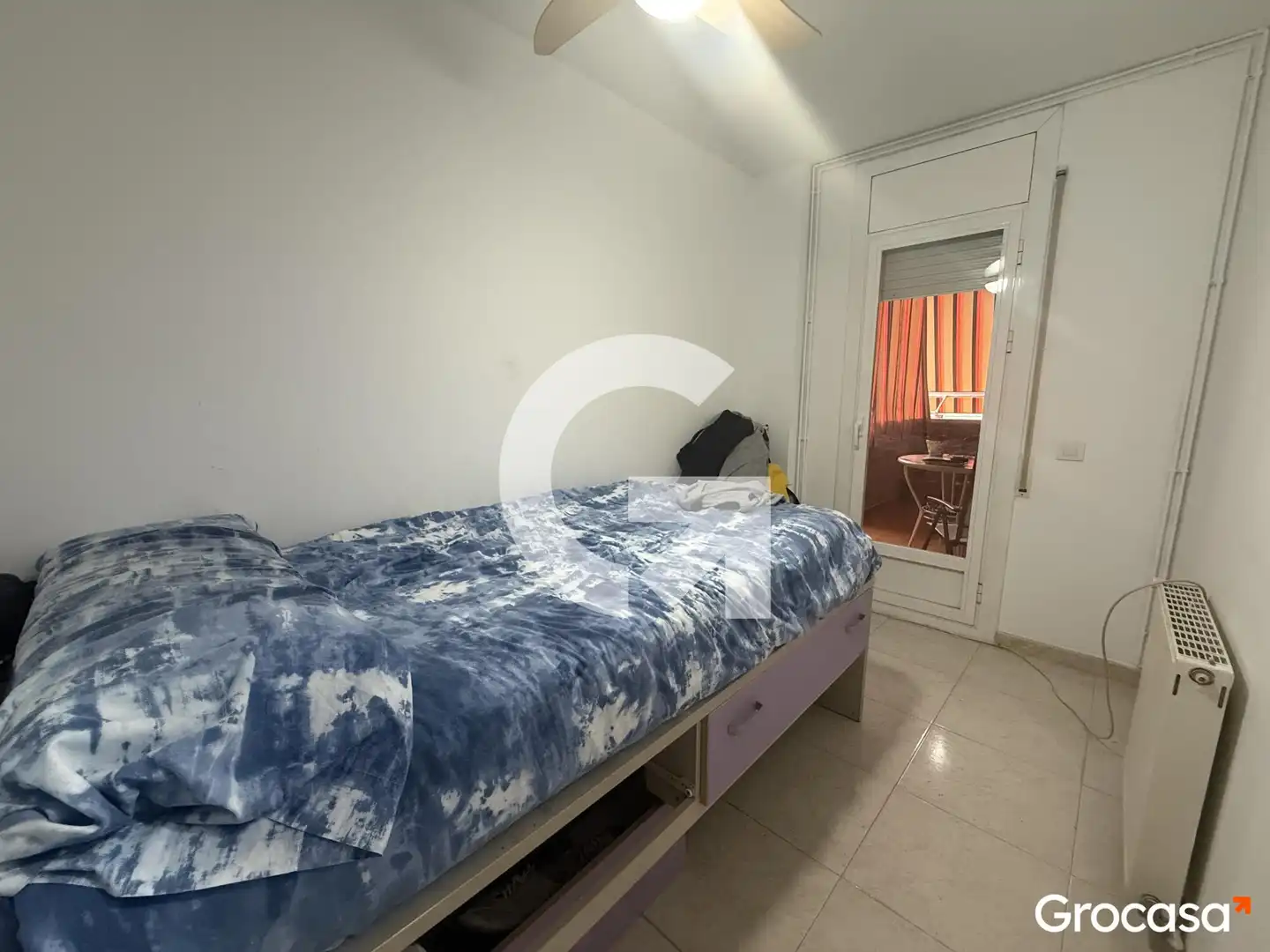 Bedroom of Flat for sale in Mataró  with Heating, Terrace and Storage room