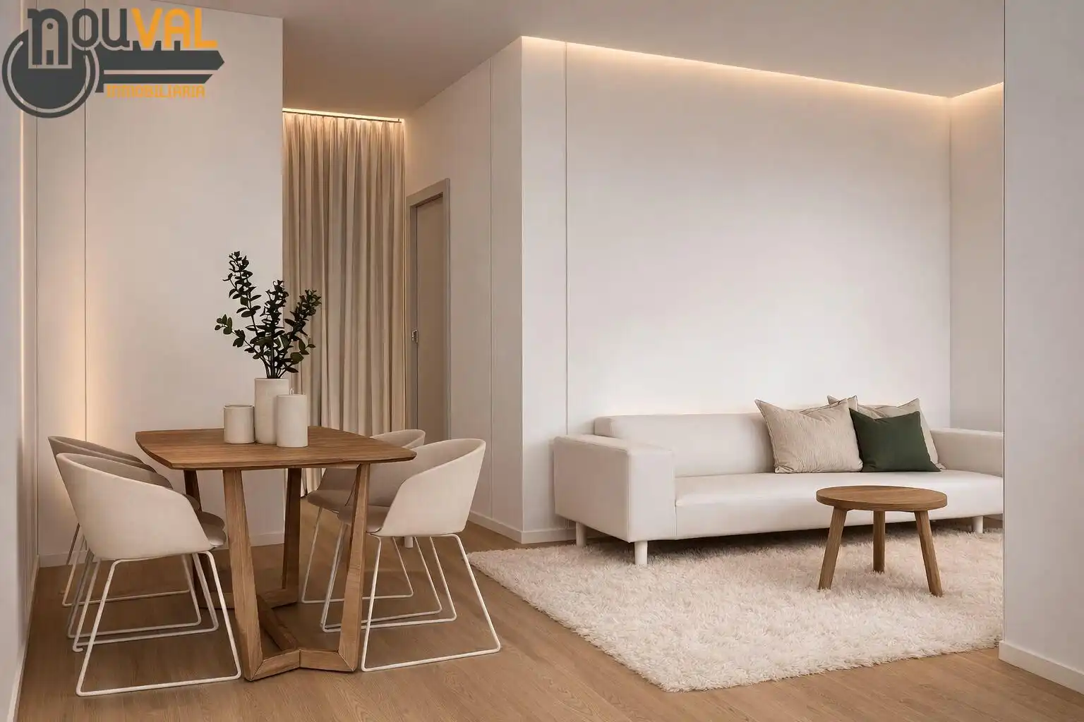 Sala d'estar de Pis en venda en  Valencia Capital amb Aire condicionat i Terrassa