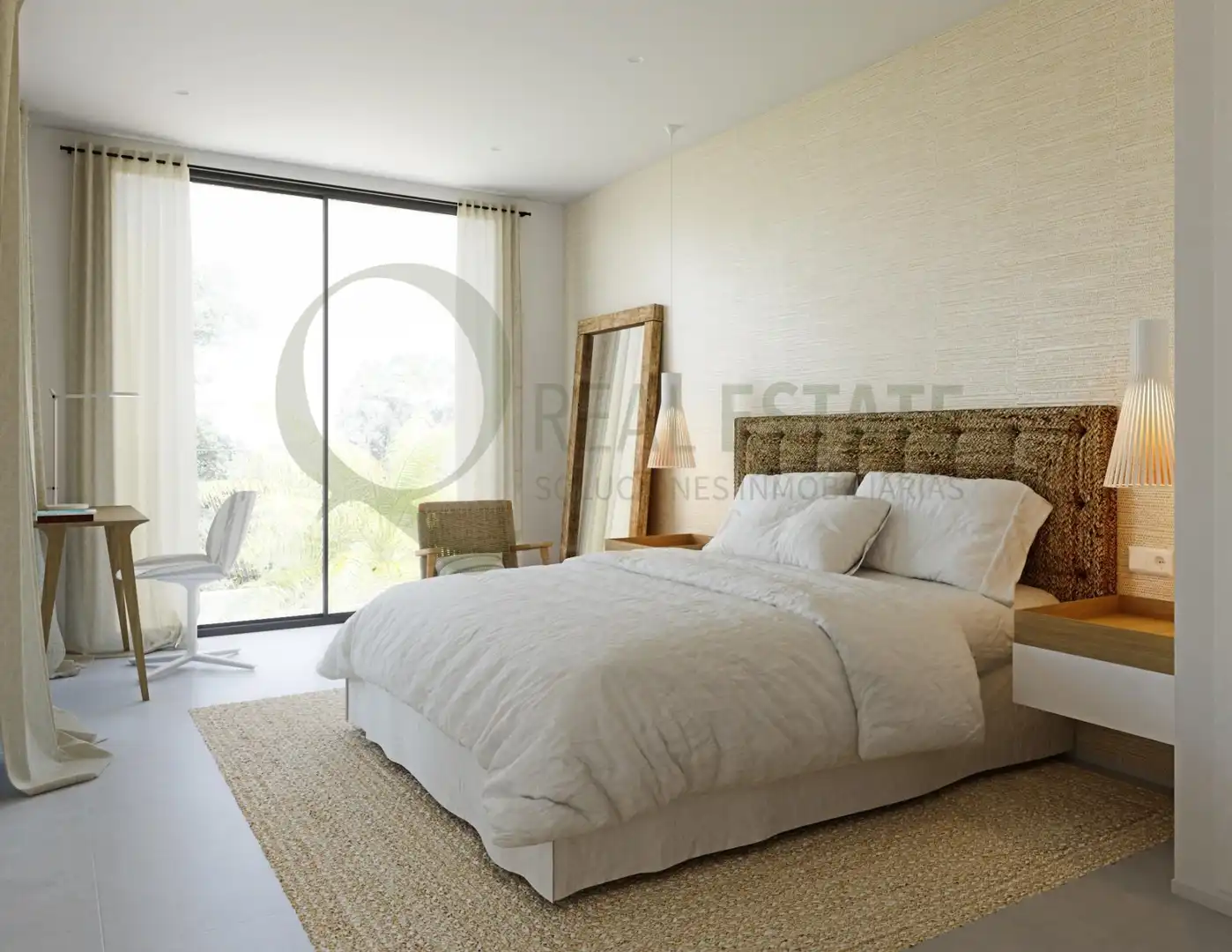 Bedroom of Houses for sale in L'Alfàs del Pi  with Heating, Private garden and Terrace