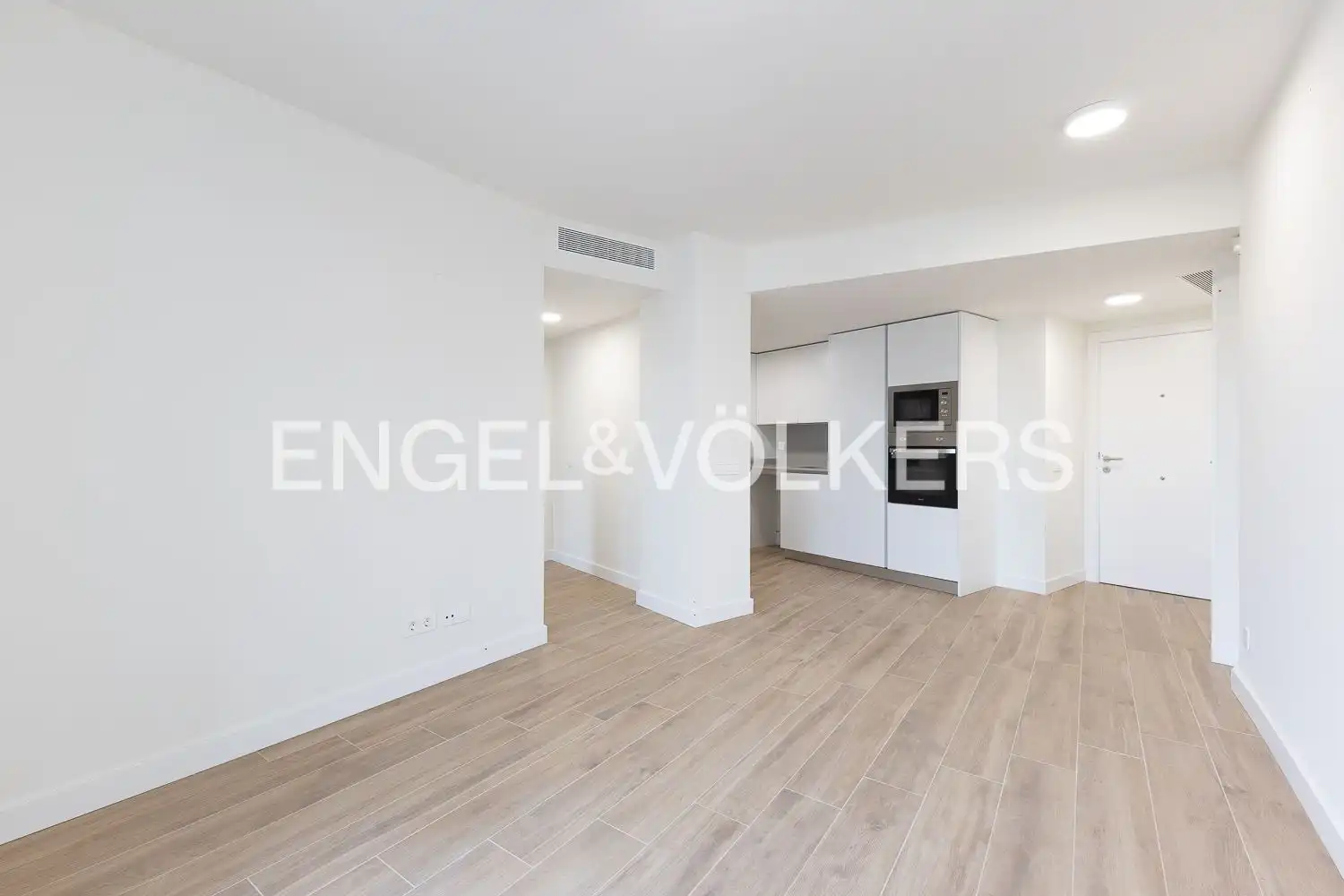 Living room of Flat for rent in Valencia  with Air Conditioner, Heating and Parquet flooring