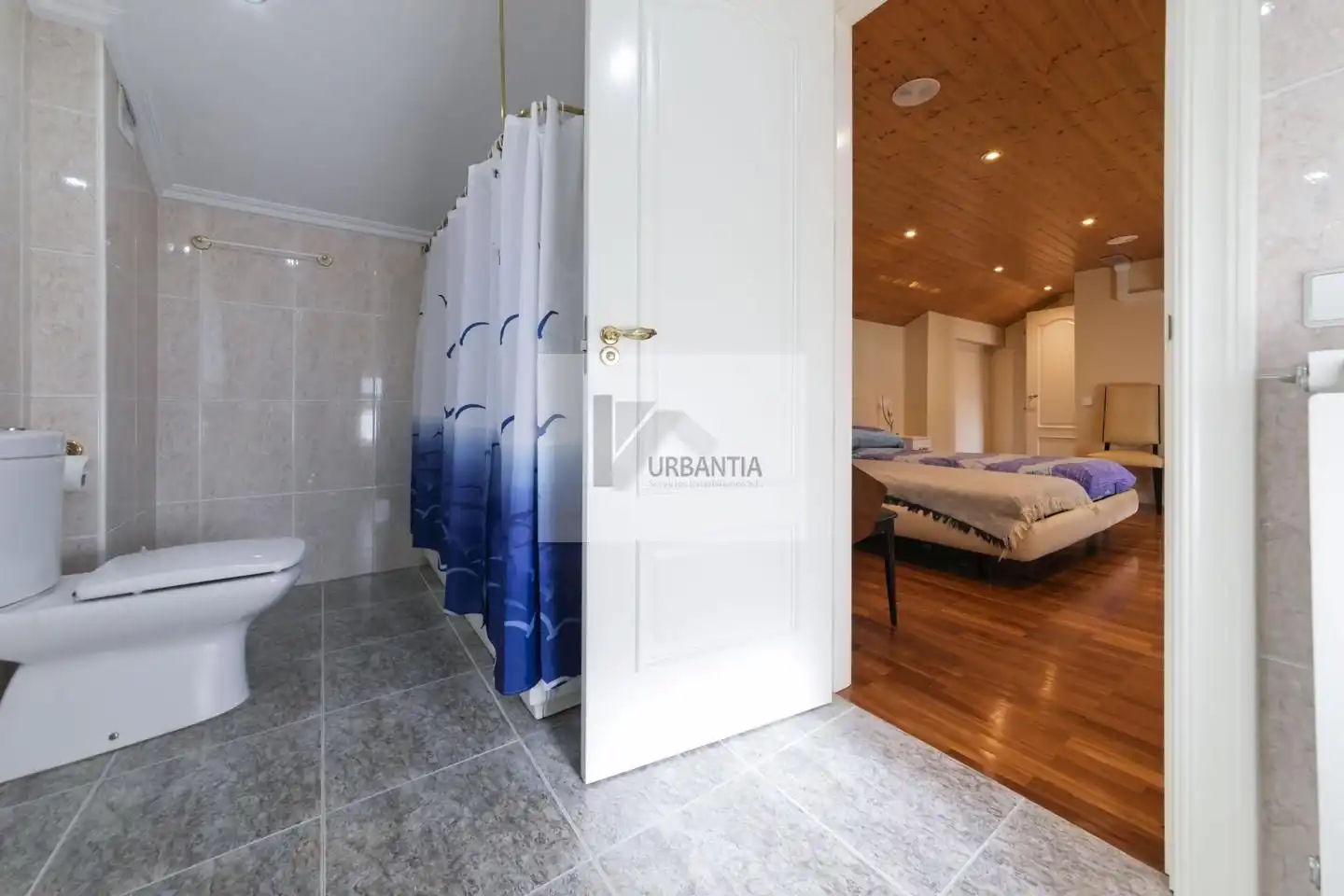 Baño de Casa o chalet en venta en Berrioplano / Berriobeiti con Aire acondicionado, Calefacción y Jardín privado