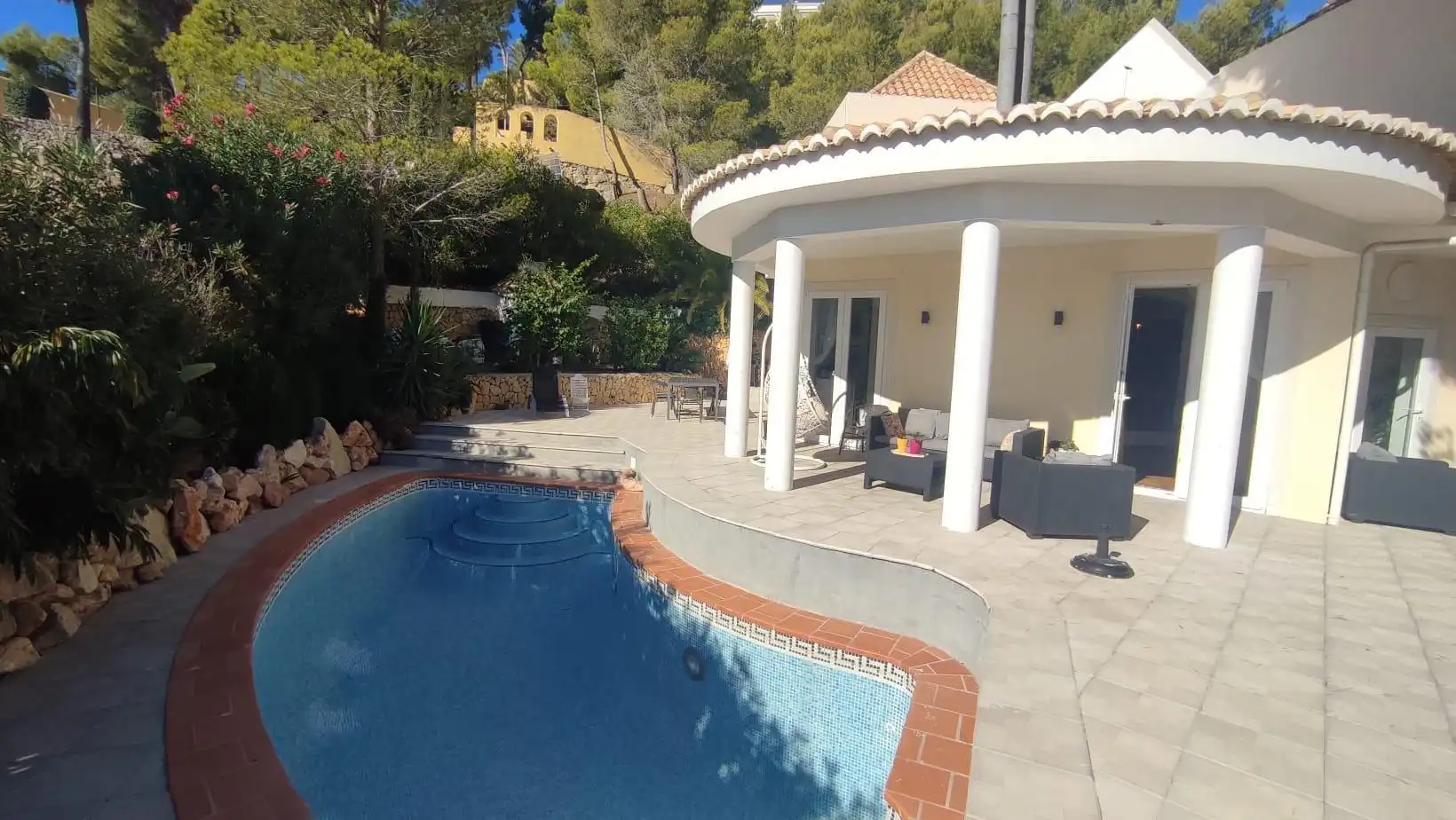 Piscina de Casa o chalet en venta en Altea con Aire acondicionado, Jardín privado y Terraza