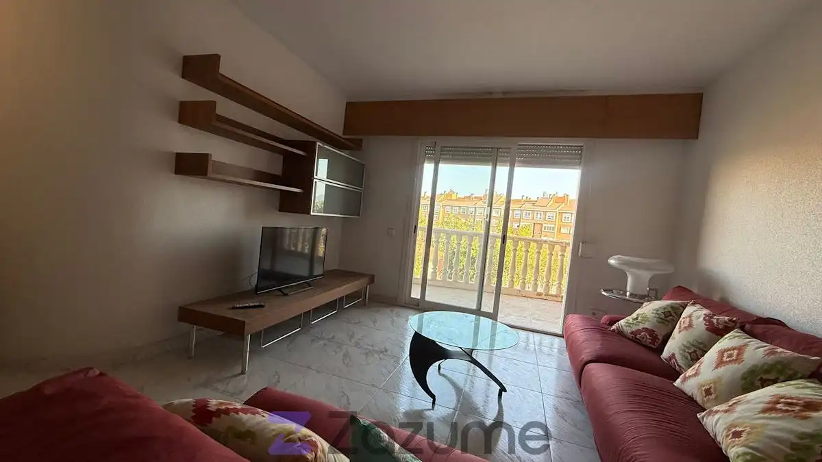 Schlafzimmer von Wohnung zur Miete in Murcia mit Abstellraum, Möbliert und Waschmaschine