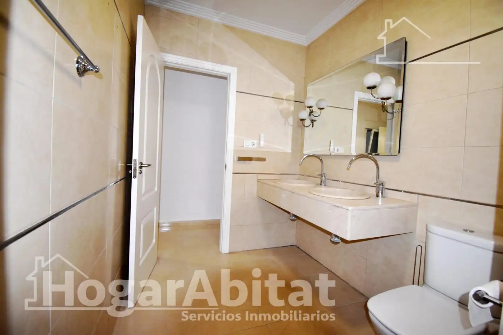 Baño de Casa o chalet en venta en Beniarbeig con Aire acondicionado, Jardín privado y Terraza