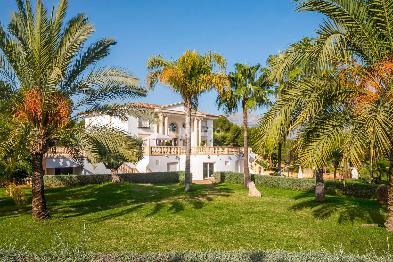 Jardí de Casa o xalet en venda en Altea amb Aire condicionat, Calefacció i Terrassa
