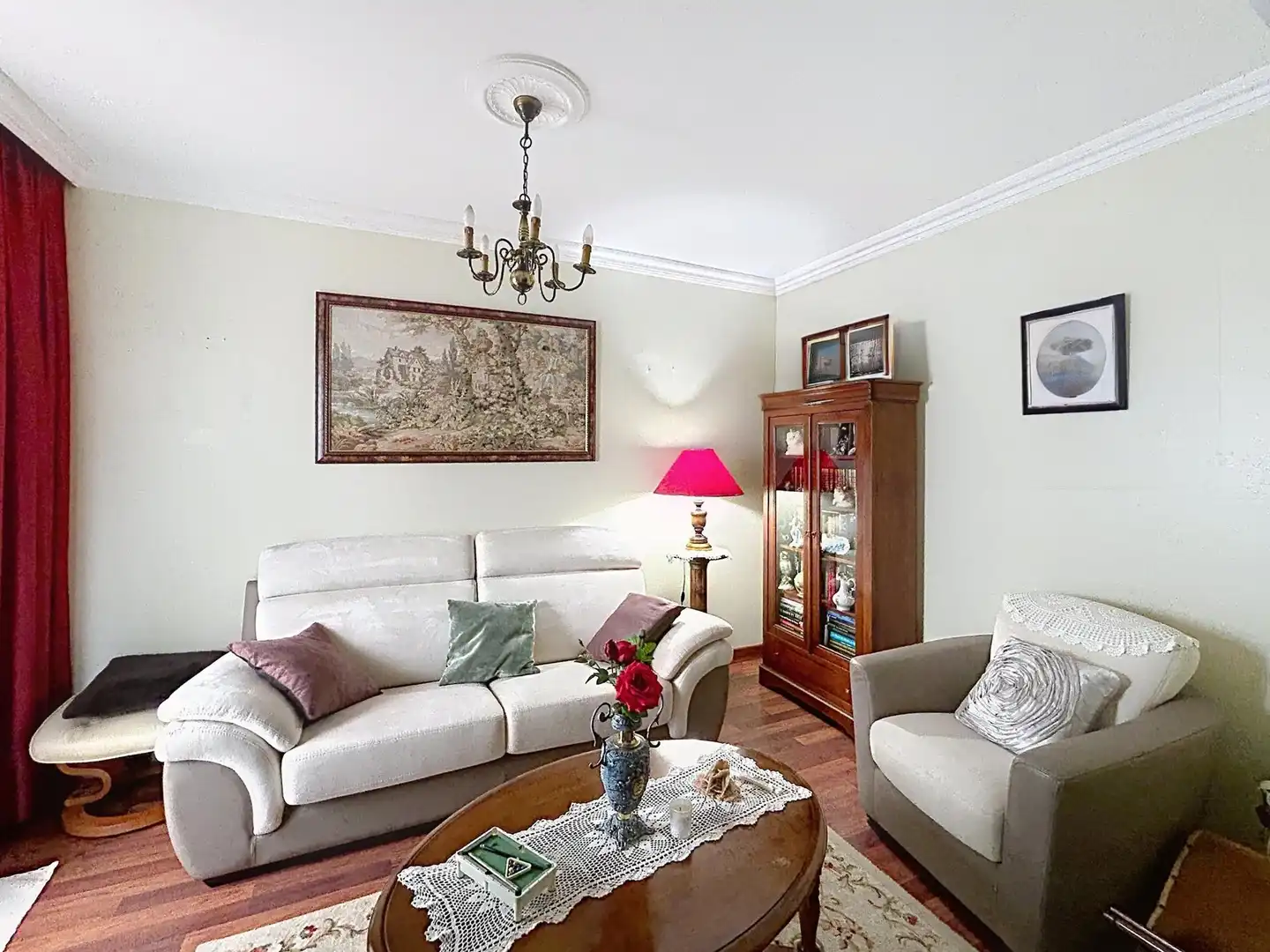 Sala de estar de Piso en venta en Padrón con Calefacción, Terraza y Balcón
