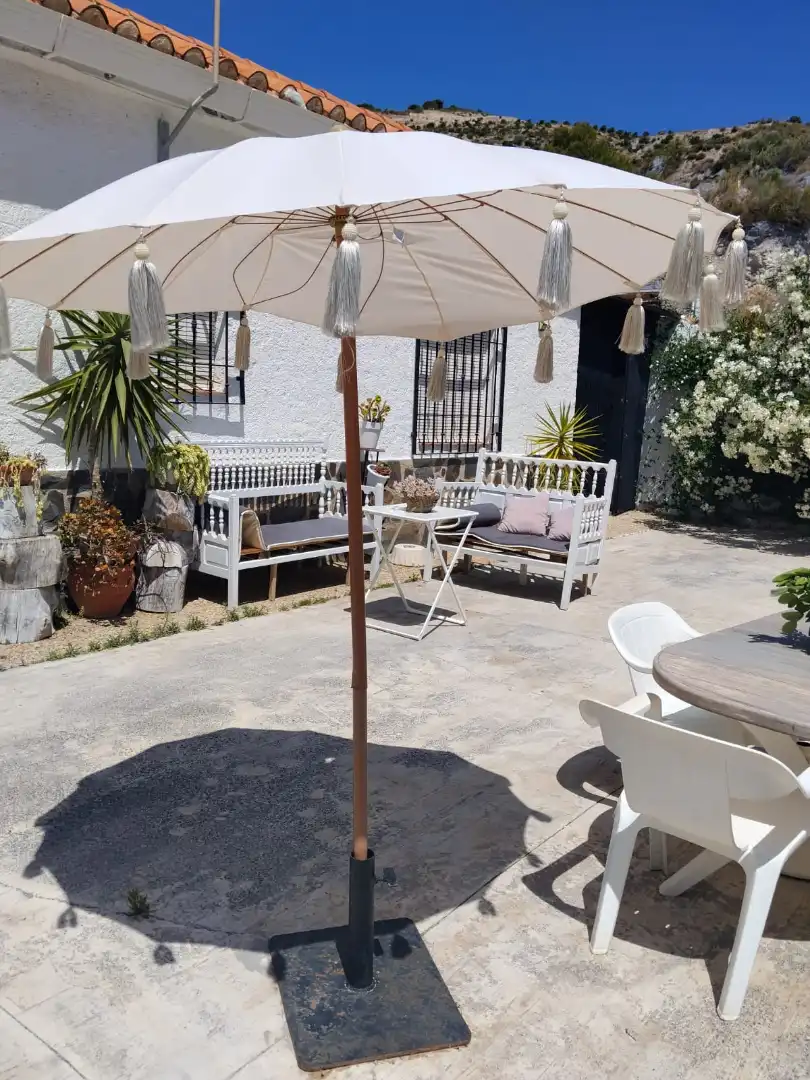 Terraza de Casa o chalet de alquiler en Vélez de Benaudalla con Aire acondicionado, Jardín privado y Terraza