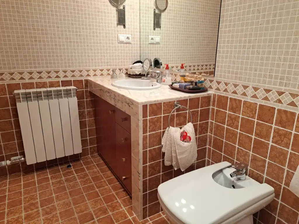Baño de Dúplex en venta en Alp con Calefacción, Trastero y Amueblado