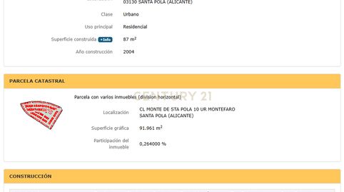 Foto 4 de Casa o chalet en venta en Calle Monte de Santa Pola, Gran Alacant, Spain, 10, Monte Faro - Altomar II, Santa Pola