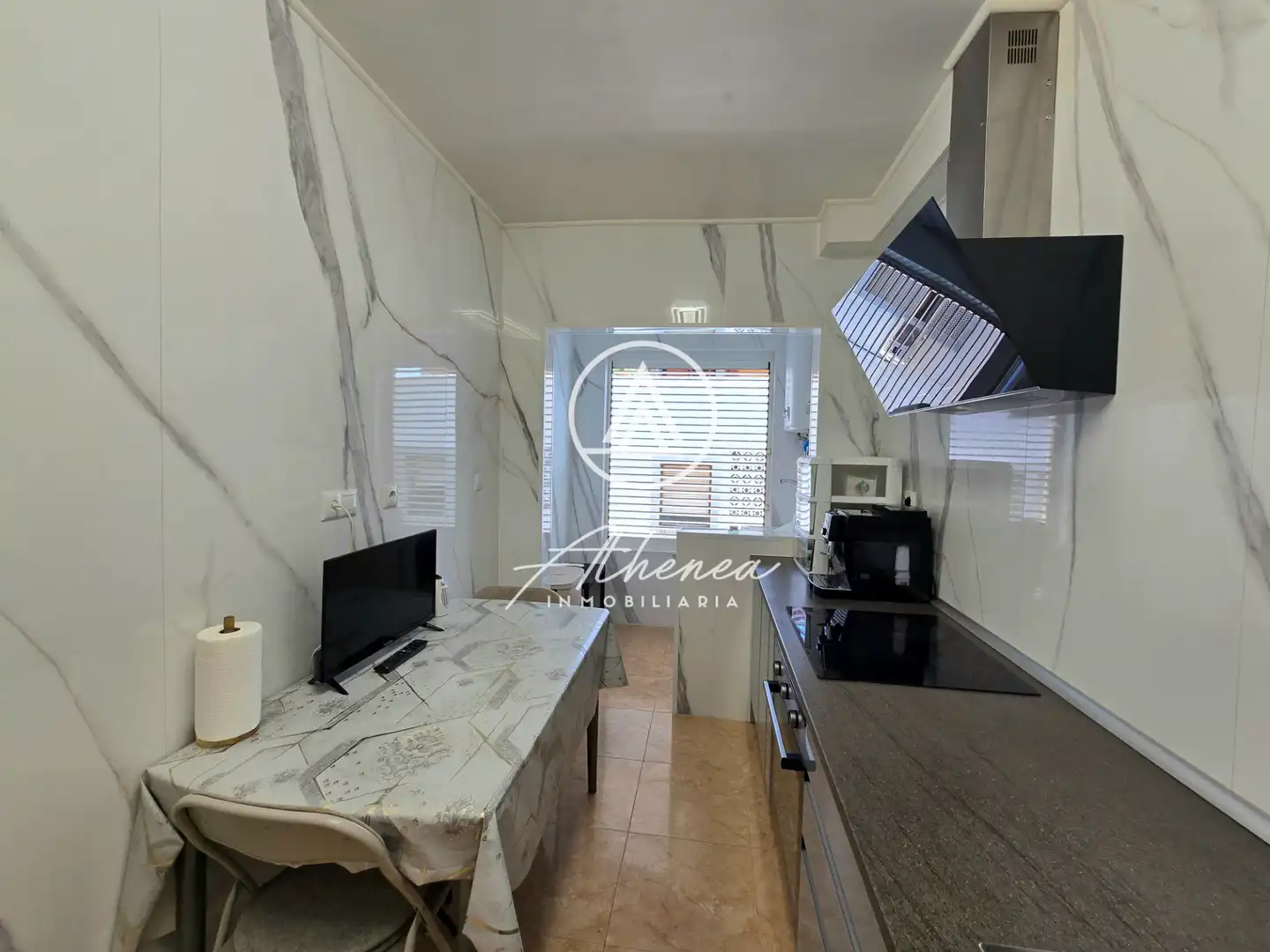 Cocina de Piso en venta en Roquetas de Mar con Terraza, Amueblado y Horno