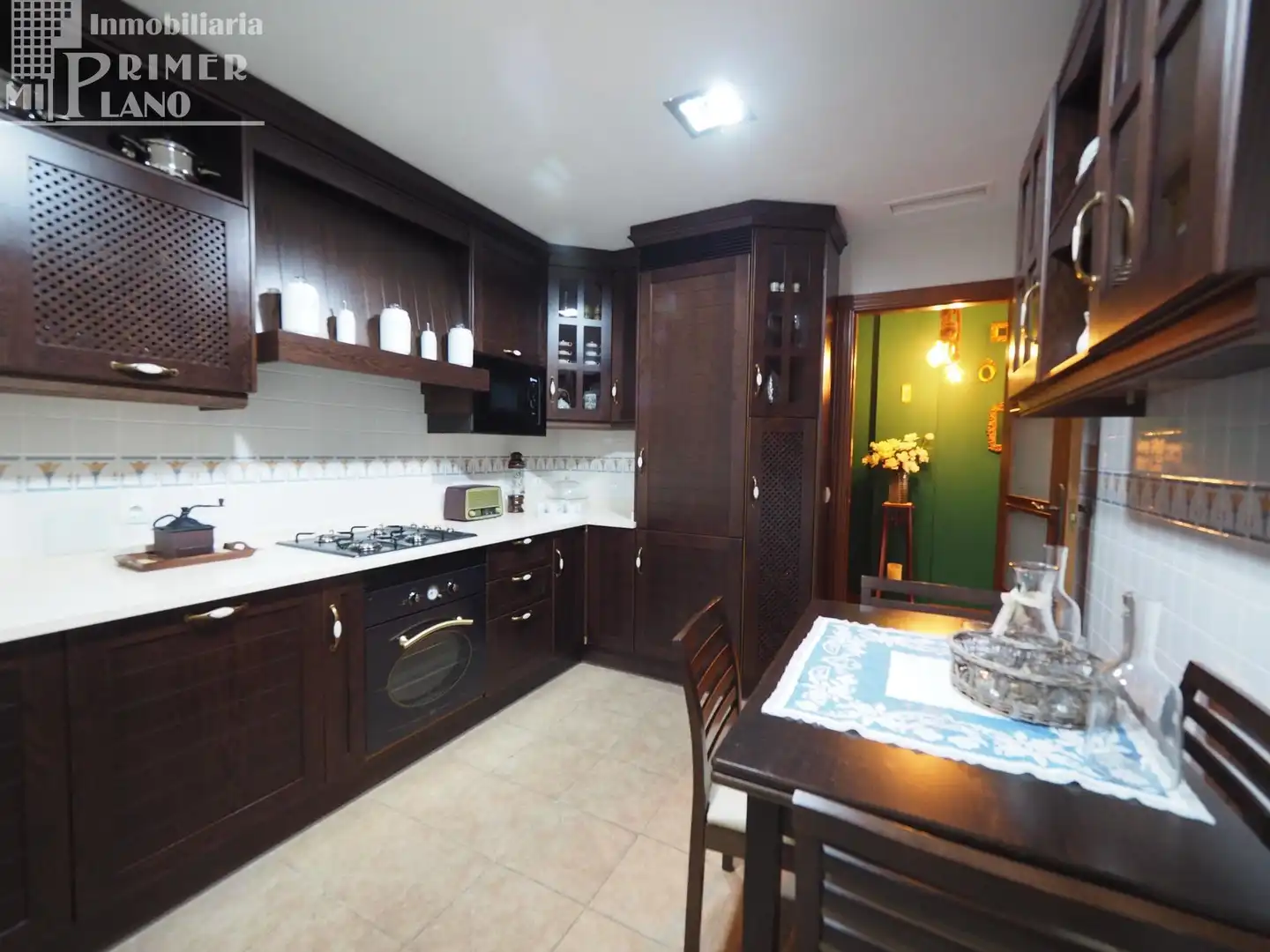 Kitchen of Flat for sale in Tomelloso  with Heating, Parquet flooring and Storage room
