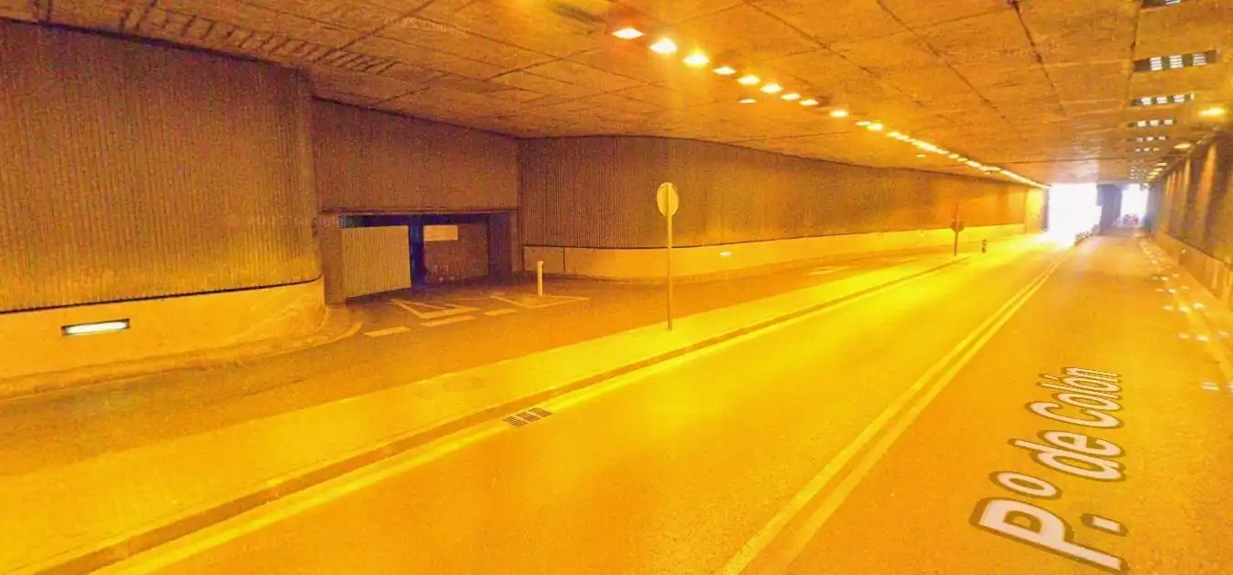 Vista exterior de Garaje de alquiler en Leganés