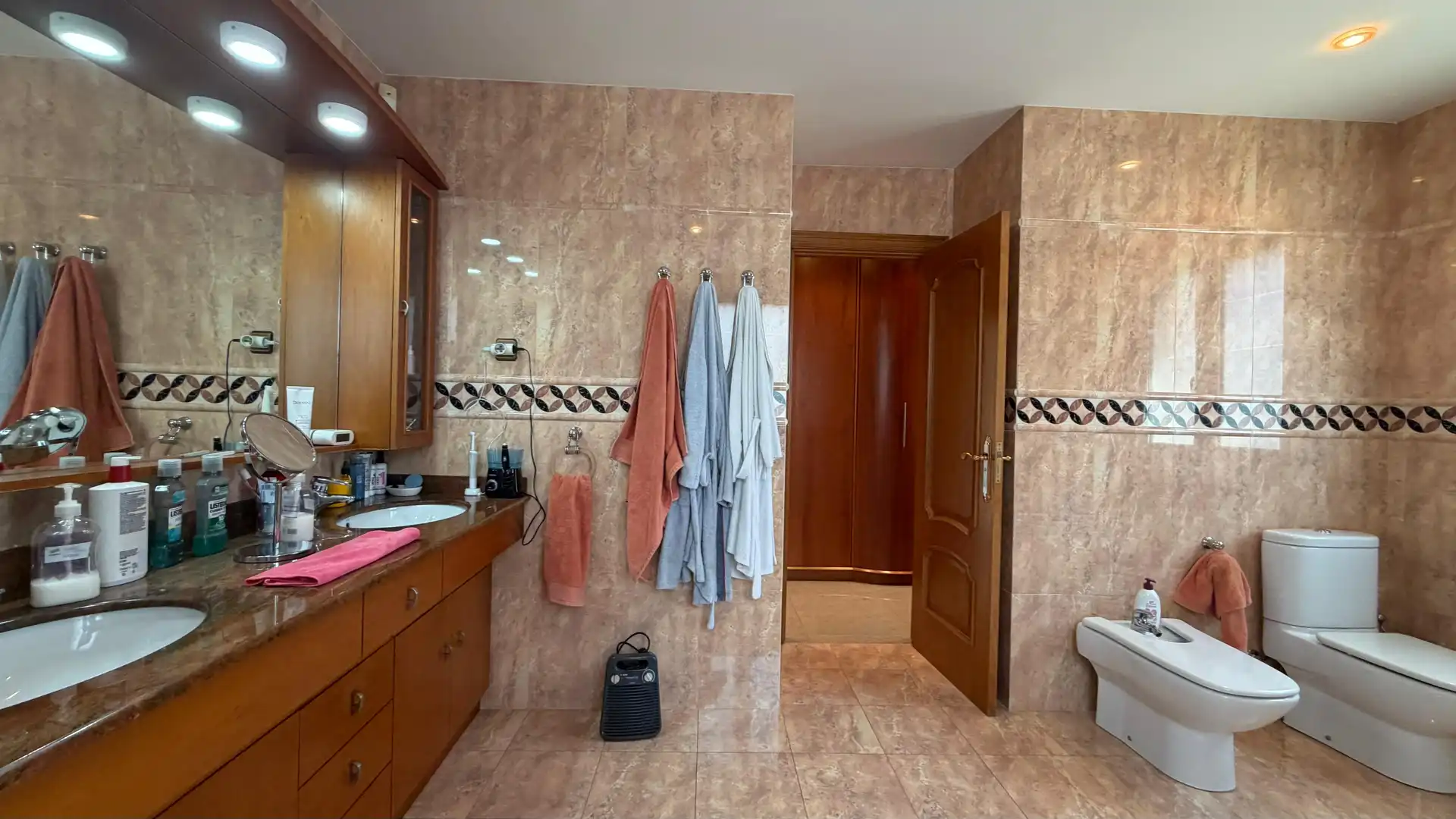 Baño de Casa o chalet en venta en Vallromanes con Calefacción, Terraza y Piscina