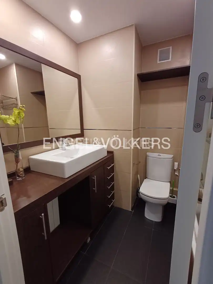 Bathroom of Flat for rent in Madrid  with Air Conditioner, Heating and Terrace