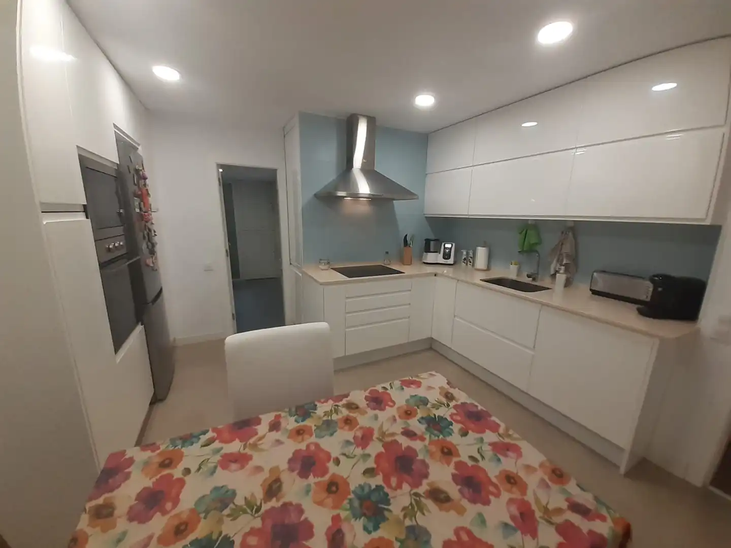 Cuina de Dúplex en venda en Barcelona amb Calefacció, Parquet i Terrassa
