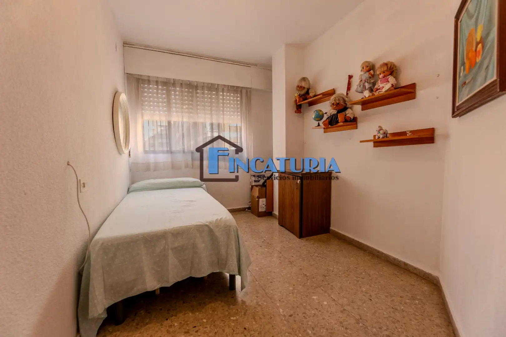 Schlafzimmer von Wohnung zum Verkauf in Mislata mit Klimaanlage, Abstellraum und Balkon