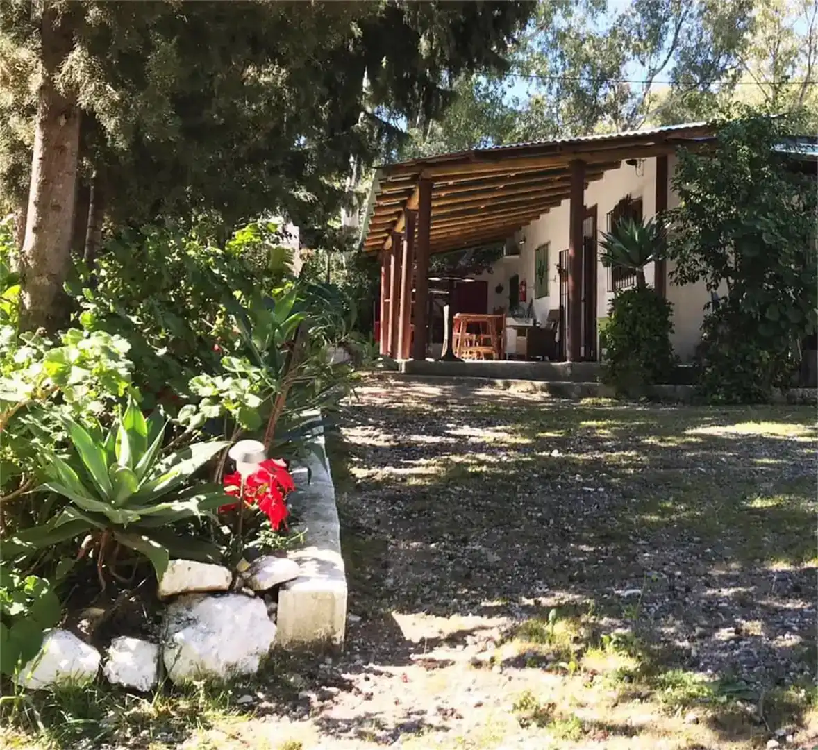 Jardí de Casa o xalet en venda en Gaucín amb Aire condicionat i Piscina