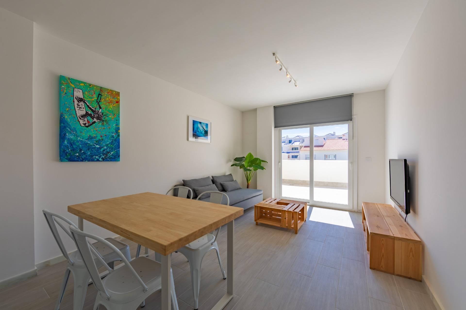 Sala de estar de Ático en venta en Tarifa con Terraza y Piscina comunitaria