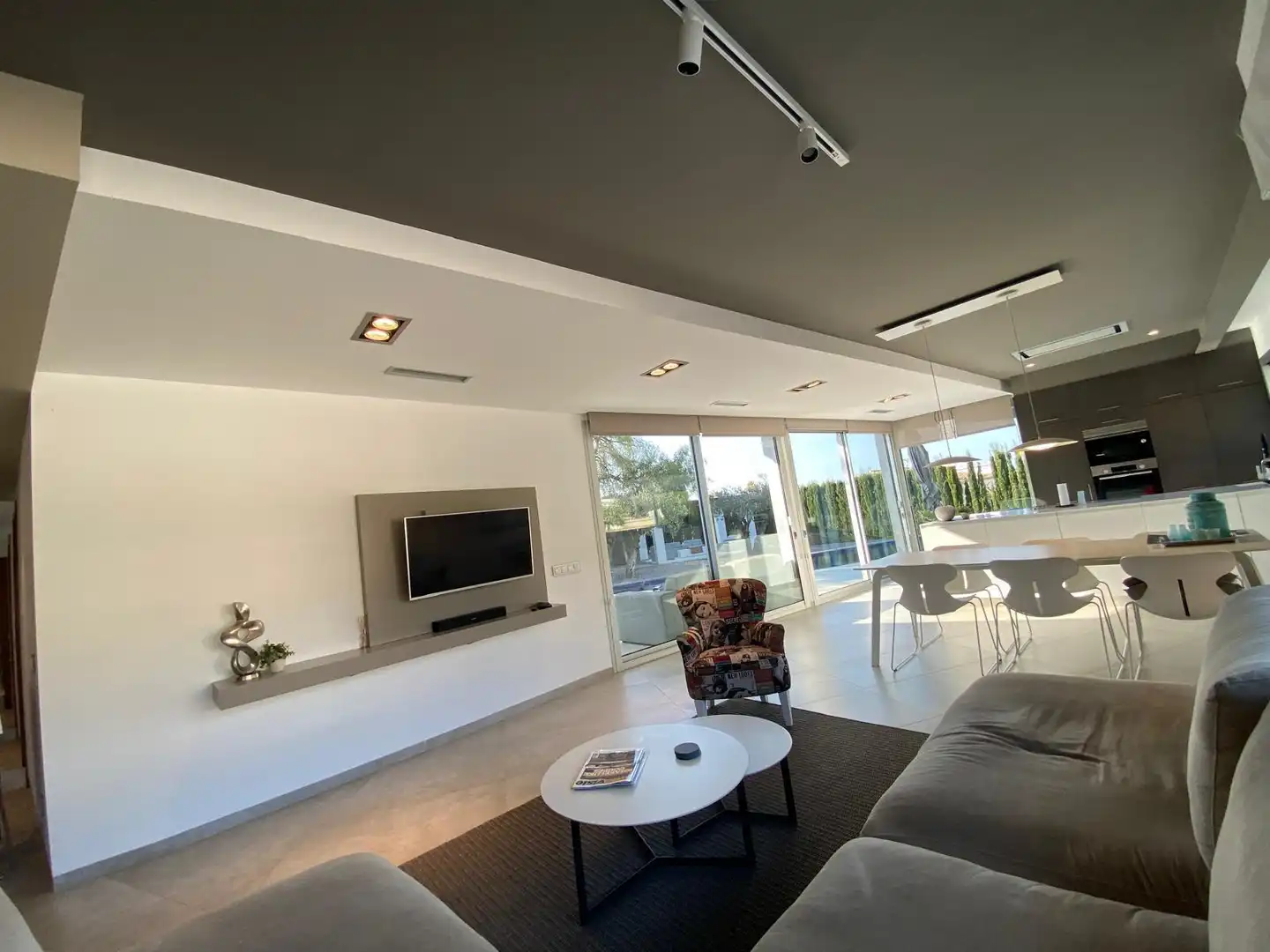 Living room of Houses for sale in Teulada  with Private garden, Terrace and Storage room