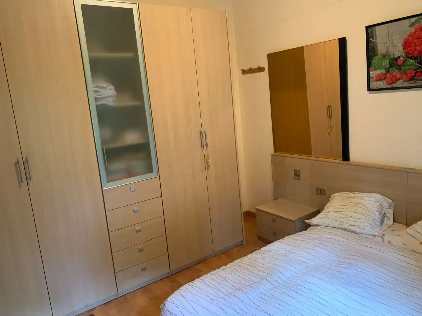 Bedroom of Flat for sale in Alpens  with Air Conditioner and Balcony