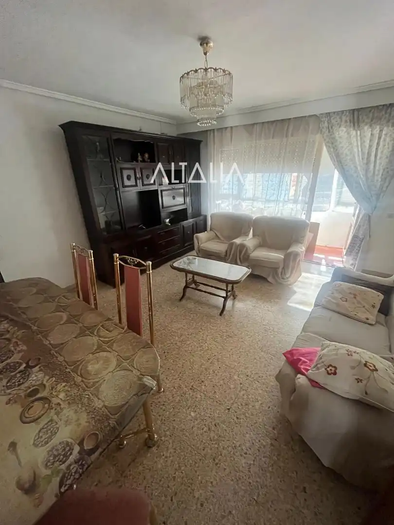 Living room of Flat for sale in Cuenca  with Heating and Terrace
