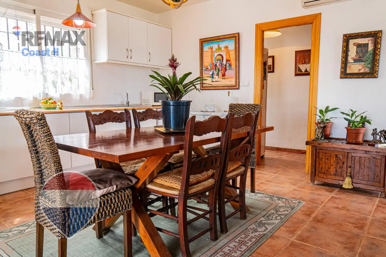 Comedor de Casa o chalet en venta en Moraleda de Zafayona con Aire acondicionado, Calefacción y Jardín privado
