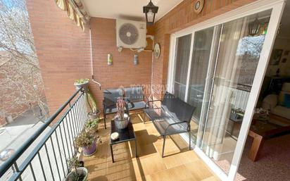 Balcony of Flat for sale in  Zaragoza Capital  with Air Conditioner, Heating and Terrace