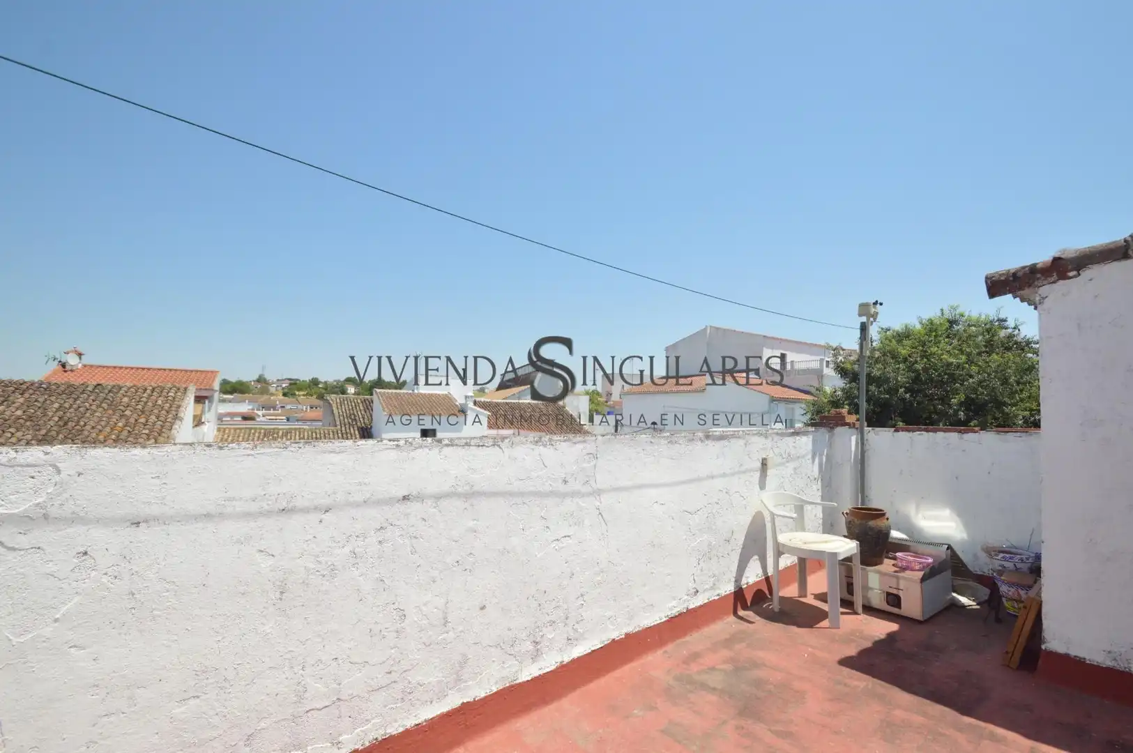 Vista exterior de Casa adosada en venta en Cazalla de la Sierra con Aire acondicionado, Calefacción y Terraza