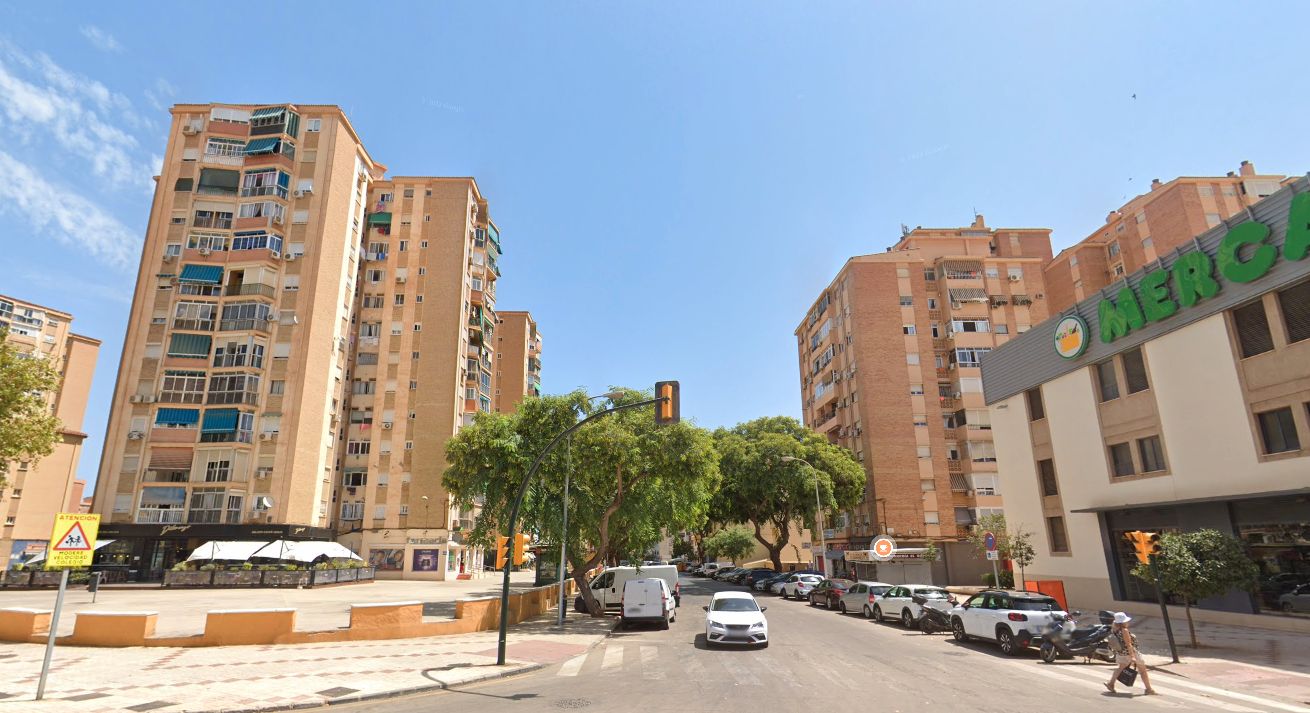 Exterior view of Flat for sale in Málaga Capital  with Furnished