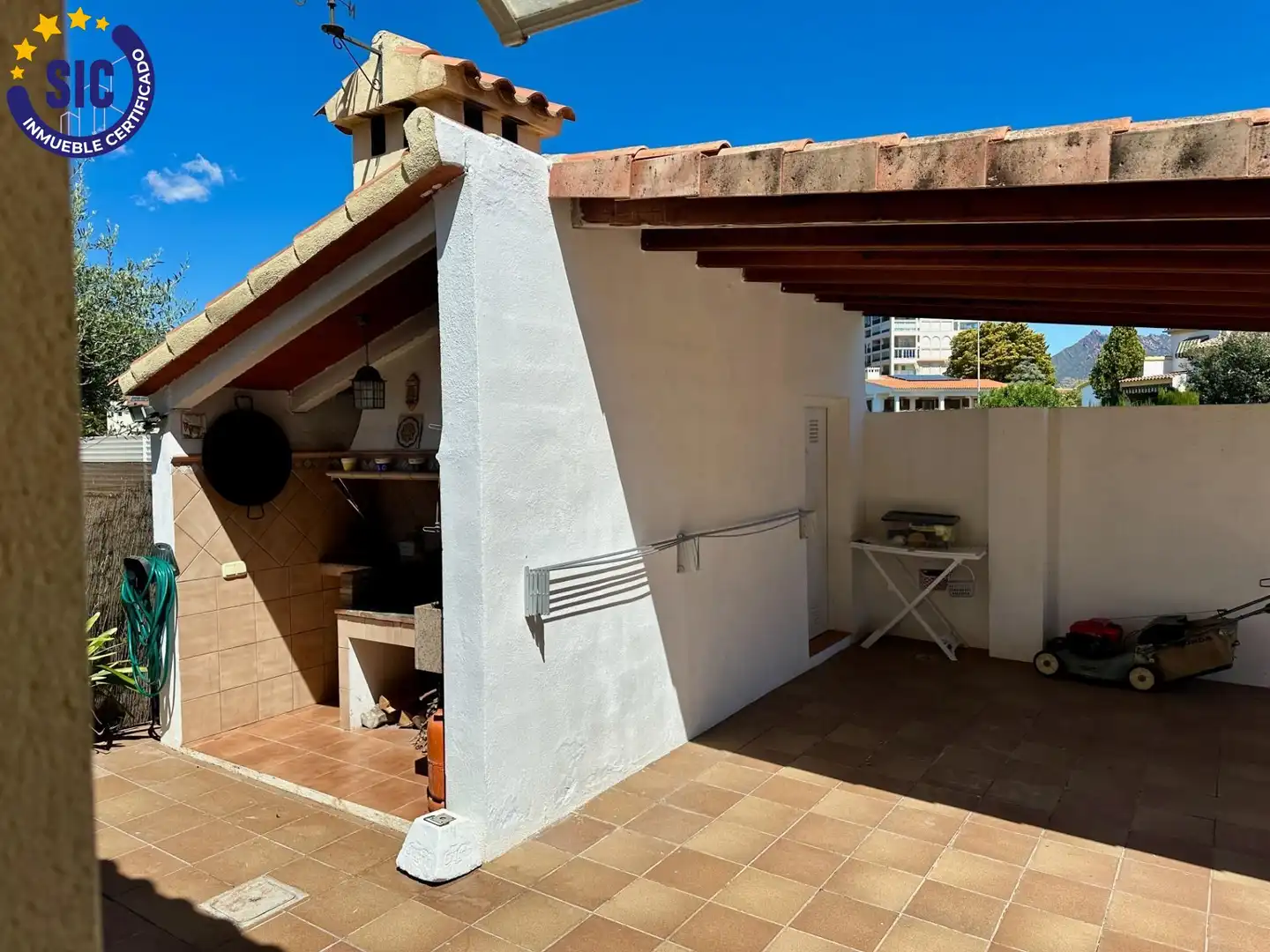 Terrassa de Casa o xalet en venda en Benicasim / Benicàssim amb Aire condicionat, Jardí privat i Parquet