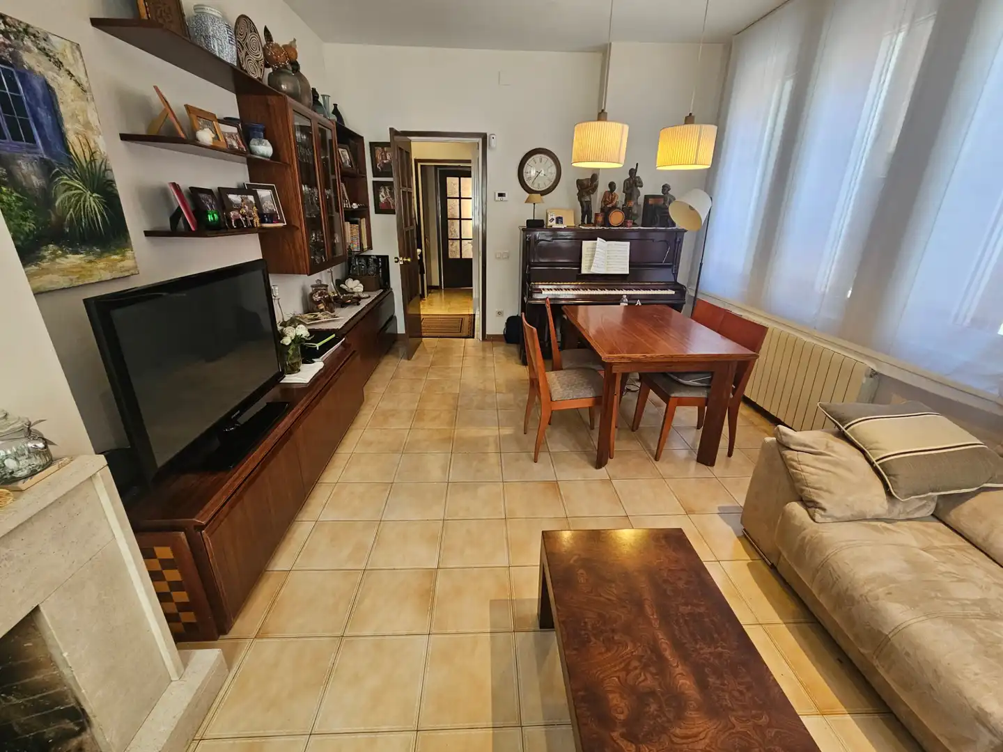 Living room of Houses for sale in Sabadell  with Air Conditioner, Heating and Private garden